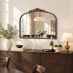 Micasso Vintage Bronze Arched Mirror