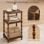 Walnut Small Side Table
