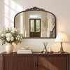 Micasso Vintage Bronze Arched Mirror