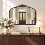 Micasso Vintage Bronze Arched Mirror