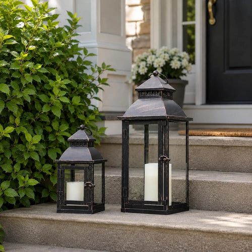 Bronze Metal Decorative Lantern