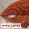 decorUhome Faux Fur Throw Pillow Covers