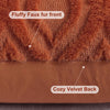 decorUhome Faux Fur Throw Pillow Covers