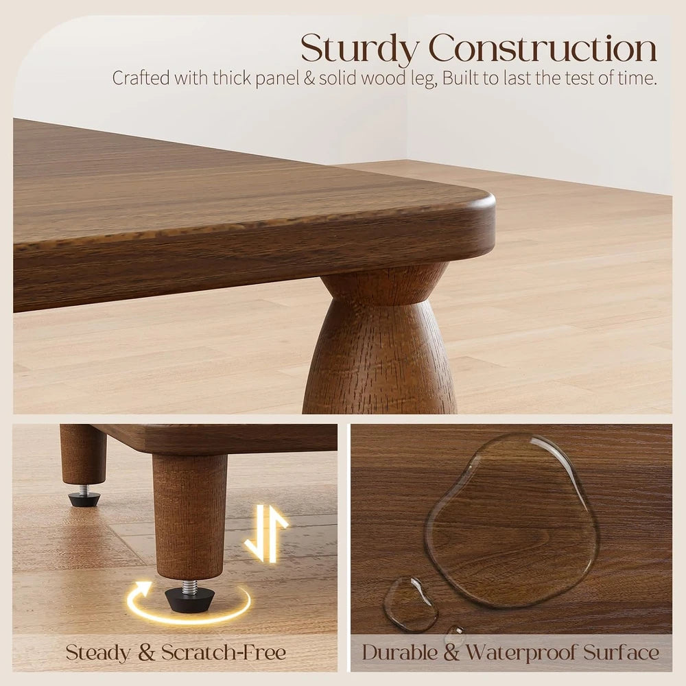 Walnut Small Side Table