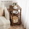 Walnut Small Side Table