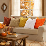 decorUhome Faux Fur Throw Pillow Covers
