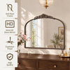 Micasso Vintage Bronze Arched Mirror