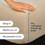 Queen Microfiber Bed Sheet Set