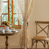 TUDECO Vintage Ruffle Lace Curtains